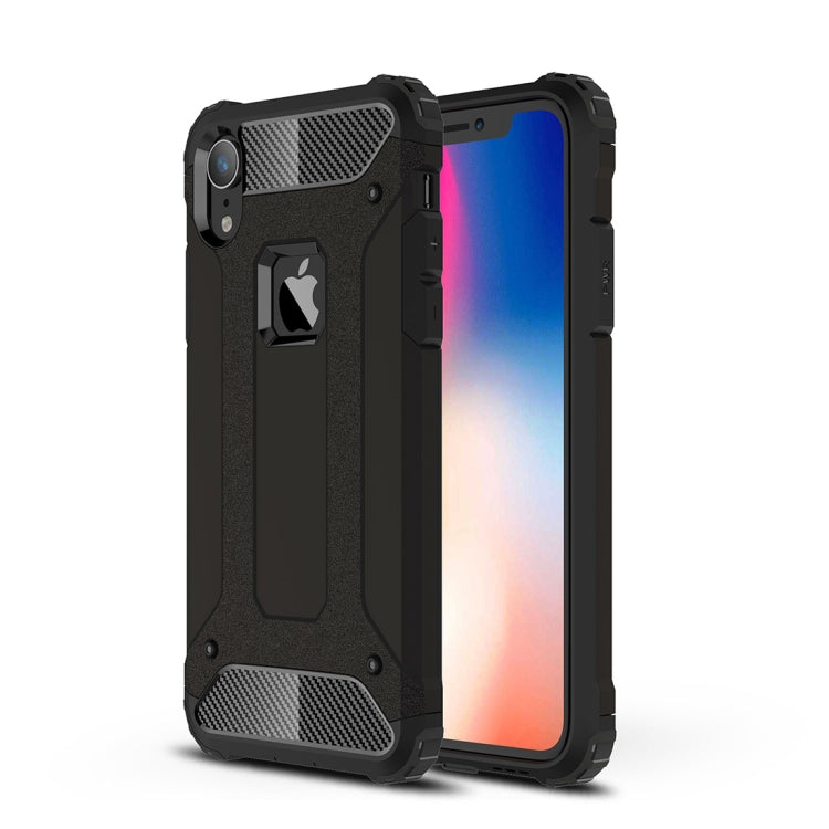 For iPhone XR TPU + PC Armor Combination Back Cover Case, For iPhone XR