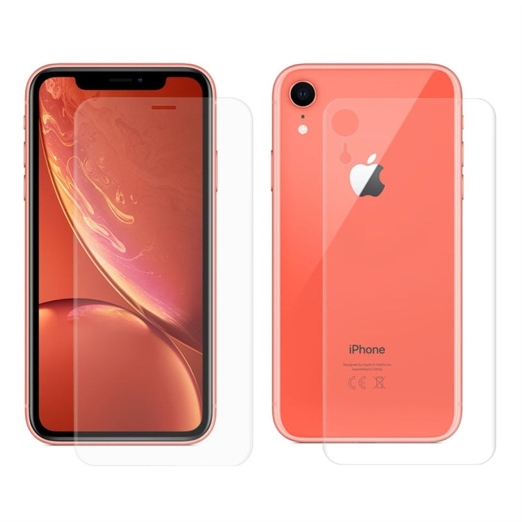 ENKAY Hat-Prince 3D Explosion-proof Hydrogel Film Front + Back Full Screen Protector for iPhone XR, iPhone XR