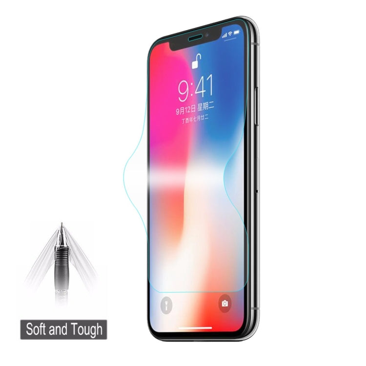 ENKAY Hat-Prince 3D Explosion-proof Hydrogel Film Front + Back Full Screen Protector for iPhone XR, iPhone XR