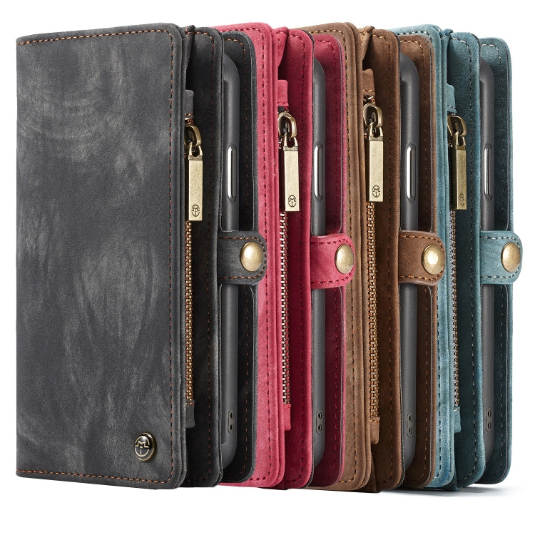 For iPhone XR CaseMe Detachable Multifunctional Horizontal Flip Leather Case with Card Slot & Holder & Zipper Wallet & Photo Frame, For iPhone  XR, For iPhone XR