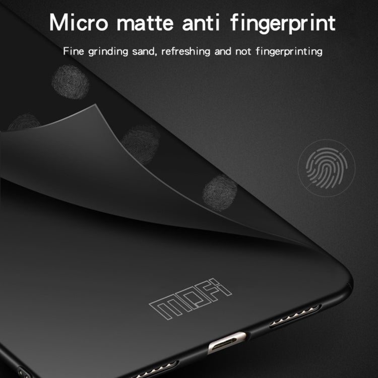For iPhone XR MOFI Frosted PC Ultra-thin Full Coverage Case, For iPhone XR With Round Hole