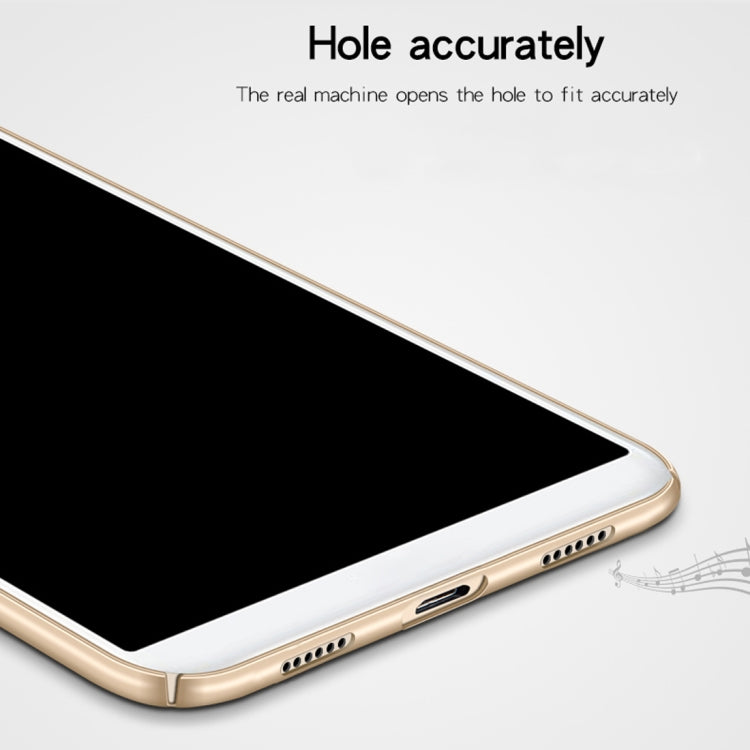 For iPhone XR MOFI Frosted PC Ultra-thin Full Coverage Case, For iPhone XR With Round Hole