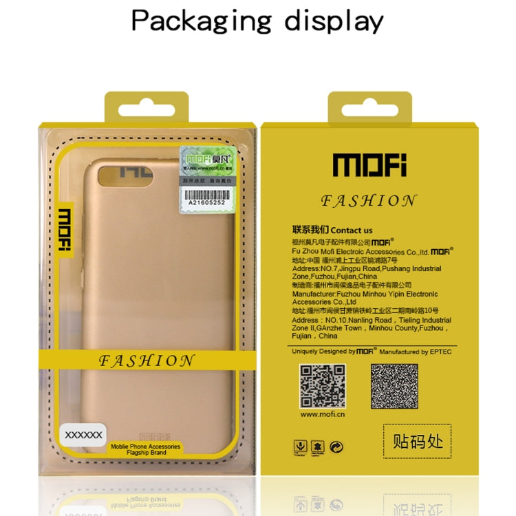For iPhone XR MOFI Frosted PC Ultra-thin Full Coverage Case, For iPhone XR With Round Hole