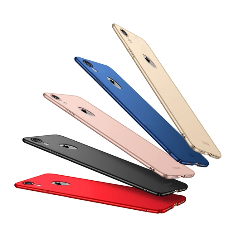 For iPhone XR MOFI Frosted PC Ultra-thin Full Coverage Case, For iPhone XR With Round Hole
