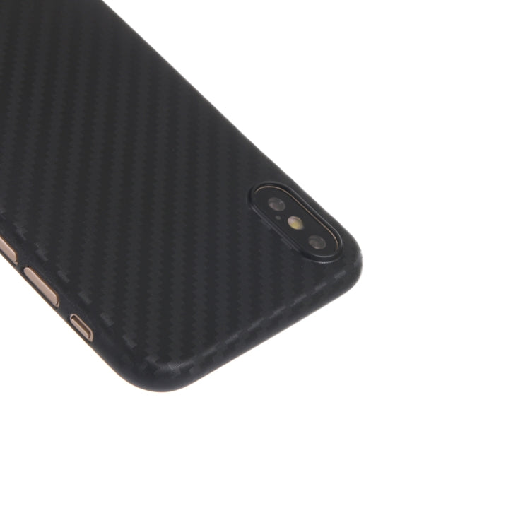 For iPhone XR Carbon Fiber Ultrathin PP Protective Case, For XR