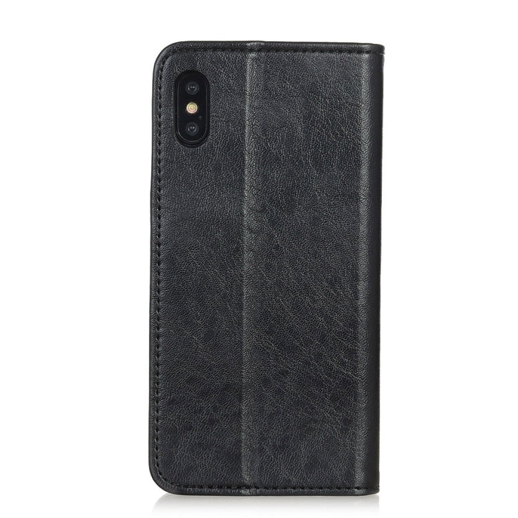 For iPhone XR Magnetic Retro Crazy Horse Texture Horizontal Flip Leather Case with Holder & Card Slots & Wallet, iPhone XR