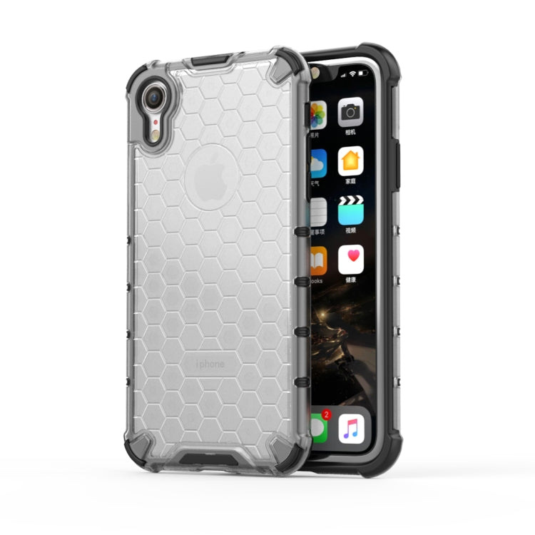 For iPhone XR Shockproof Honeycomb PC + TPU Protective Case, For iPhone XR