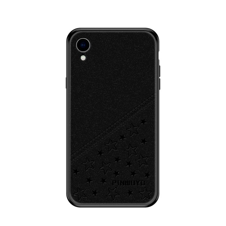 For iPhone XR PINWUYO Full Coverage Waterproof Shockproof PC+TPU+PU Case, iPhone XR
