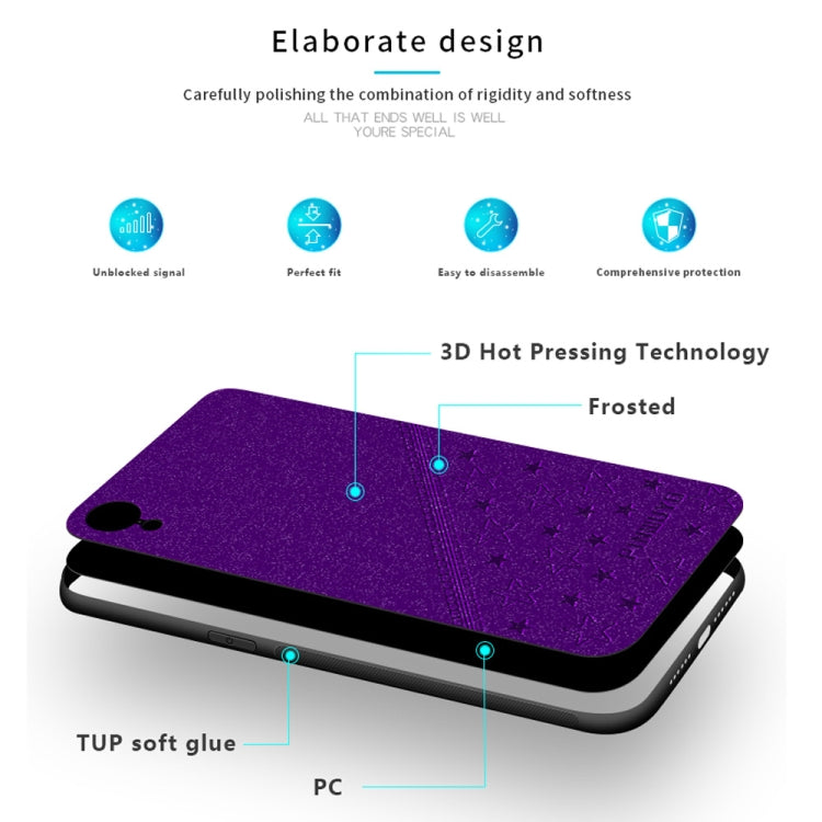 For iPhone XR PINWUYO Full Coverage Waterproof Shockproof PC+TPU+PU Case, iPhone XR