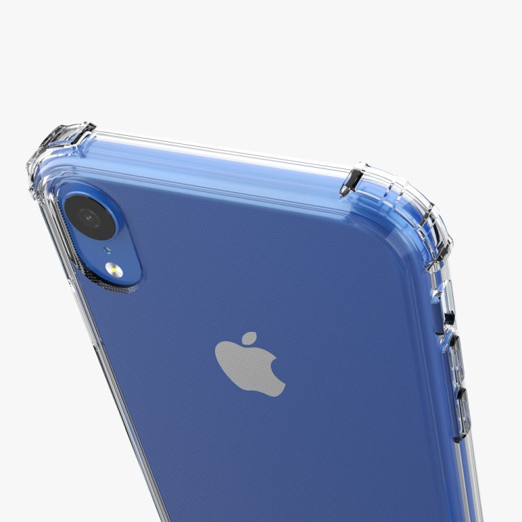 For iPhone XR Shockproof Transparent TPU Soft Case