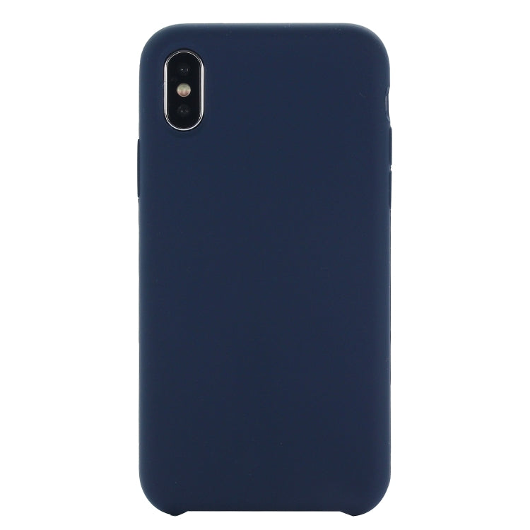 For iPhone XR Four Corners Full Coverage Liquid Silicone Case, For XR, XR