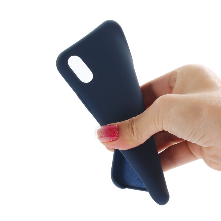 For iPhone XR Four Corners Full Coverage Liquid Silicone Case, For XR, XR