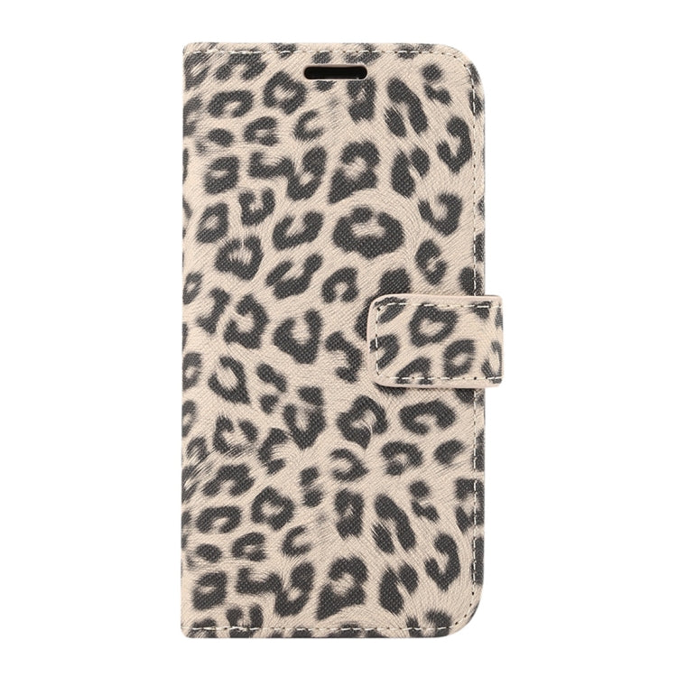 For iPhone XS Leopard Pattern Horizontal Flip Leather Case with Holder & Card Slots, For XS