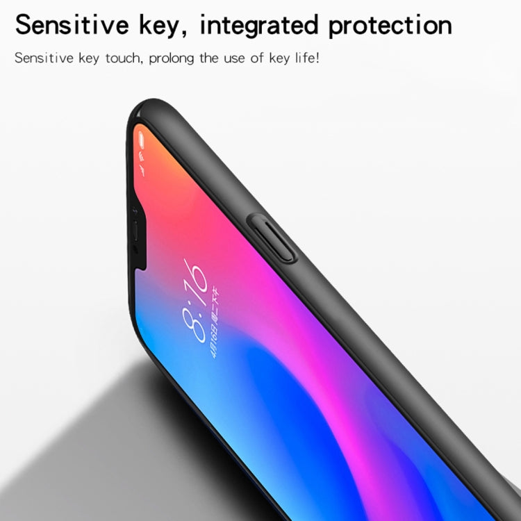 For iPhone XS MOFI Frosted PC Ultra-thin Full Coverage Case, For iPhone XS, For iPhone XS With Round Hole