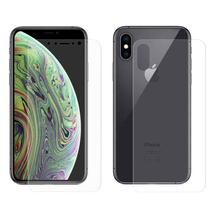 ENKAY Hat-Prince 3D Explosion-proof Hydrogel Film Front + Back Full Screen Protector for iPhone X / XS, iPhone X / XS