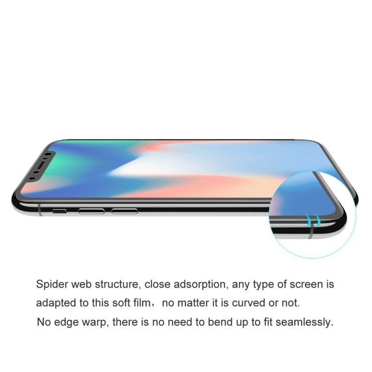 ENKAY Hat-Prince 3D Explosion-proof Hydrogel Film Front + Back Full Screen Protector for iPhone X / XS, iPhone X / XS