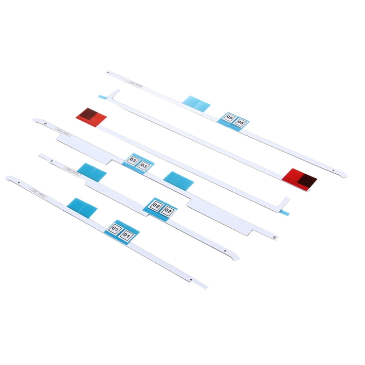 6 in 1 for iMac 21.5 inch A1418 (2012 - 2015) LCD Adhesive Stickers, A1418