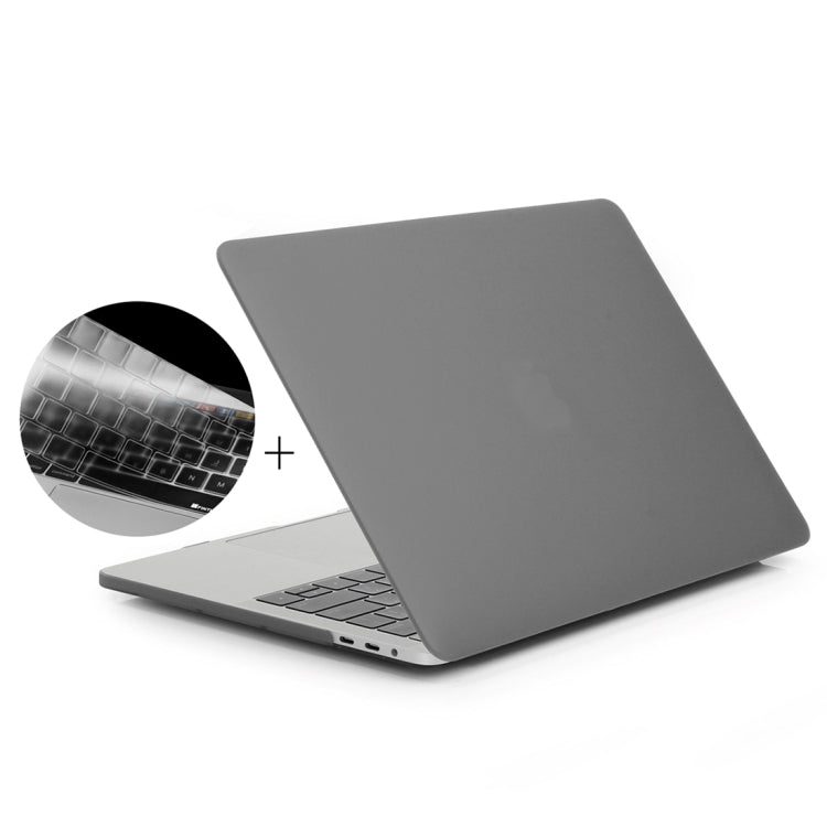 ENKAY Hat-Prince 2 in 1 Frosted Hard Shell Plastic Protective Case + US Version Ultra-thin TPU Keyboard Protector Cover for 2016 New MacBook Pro 13.3 inch with Touchbar (A1706)