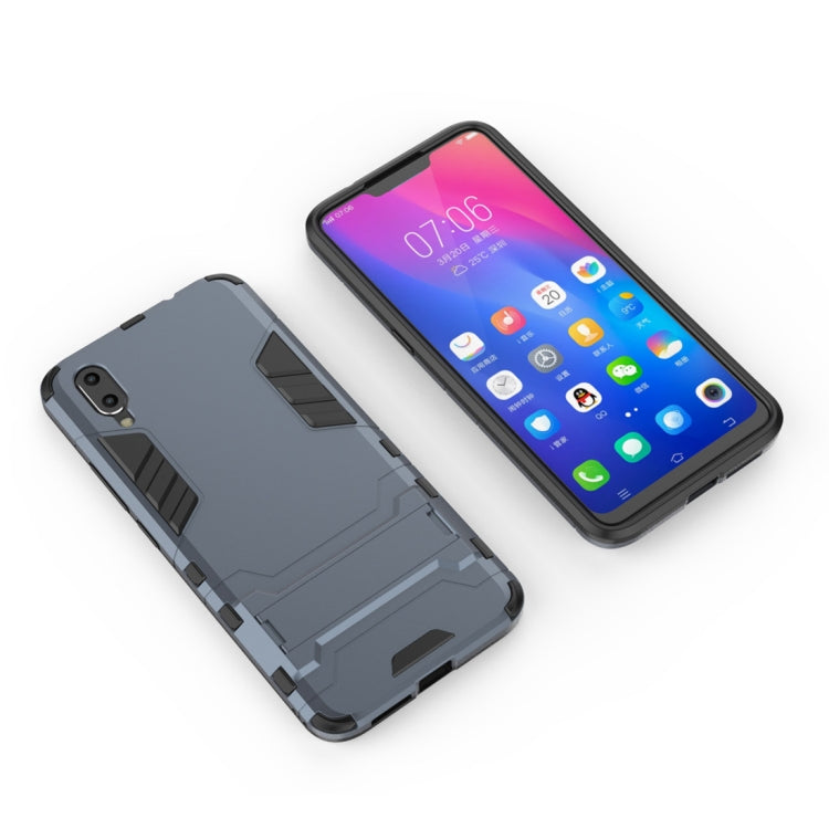 Shockproof PC + TPU  Case for Vivo X23, with Holder, For Vivo X23