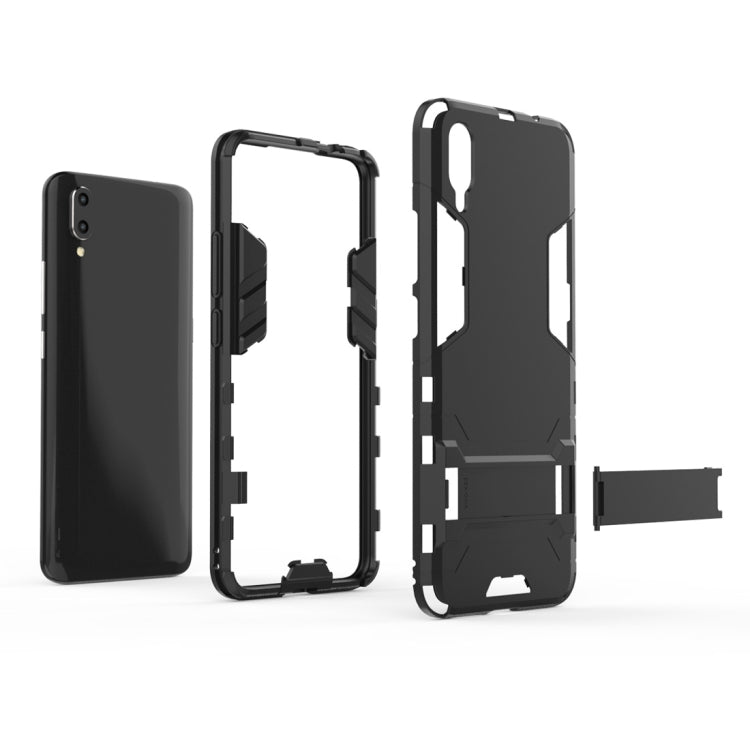 Shockproof PC + TPU  Case for Vivo X23, with Holder, For Vivo X23