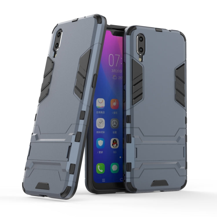 Shockproof PC + TPU  Case for Vivo X23, with Holder, For Vivo X23