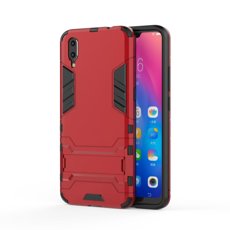 Shockproof PC + TPU  Case for Vivo X23, with Holder, For Vivo X23
