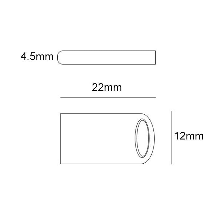 Zsuit 16GB USB 3.0 Mini Metal Ring Shape USB Flash Disk, 16GB USB 3.0