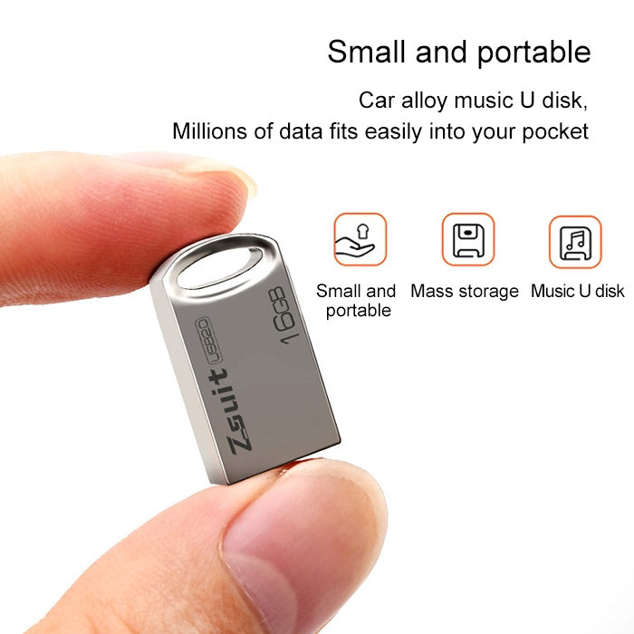 Zsuit 16GB USB 3.0 Mini Metal Ring Shape USB Flash Disk, 16GB USB 3.0