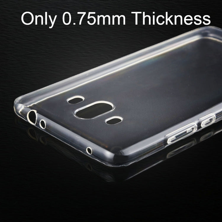 For Huawei Mate 10 0.75mm Ultra-thin Transparent TPU Protective Case, For Mate 10
