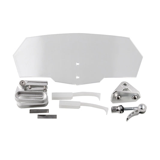 MB-WE024 Universal Motorcycle Modified Acrylic Heightened Windshield
