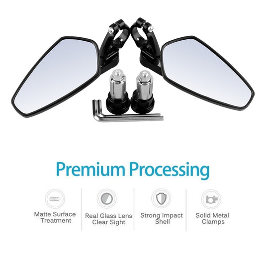 Universal 7 / 8 inch 22mm Modified Motorcycle Side Rearview Mirror