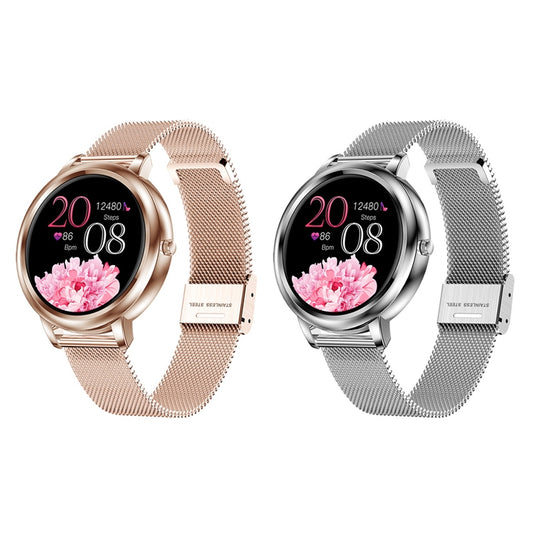 1.09 inch IPS Color Screen IP67 Waterproof Smart Watch, Support Sleep Monitoring / Heart Rate Monitoring / Blood Pressure Monitoring / Multi-sports Mode, Style: Steel Strap