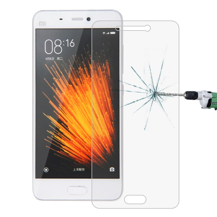 50 PCS for Xiaomi Mi 5 0.26mm 9H Surface Hardness 2.5D Explosion-proof Tempered Glass Film, No Retail Package, For Xiaomi Mi 5 (50pcs)