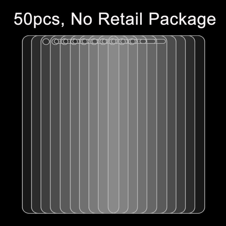 50 PCS for Huawei P9 Lite 0.26mm 9H Surface Hardness 2.5D Explosion-proof Tempered Glass Film, No Retail Package, For P9 Lite(50 PCS)