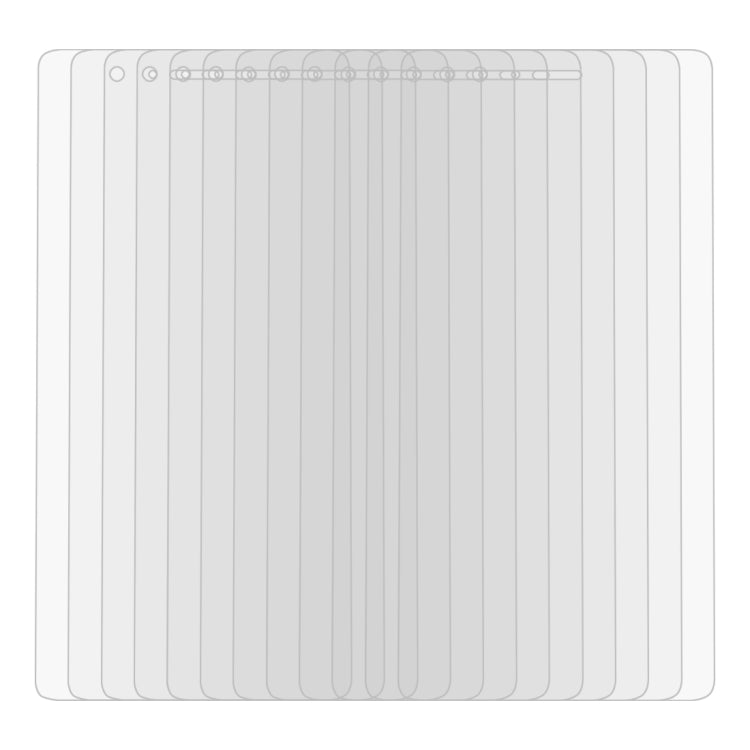 50 PCS for Huawei P9 Lite 0.26mm 9H Surface Hardness 2.5D Explosion-proof Tempered Glass Film, No Retail Package, For P9 Lite(50 PCS)