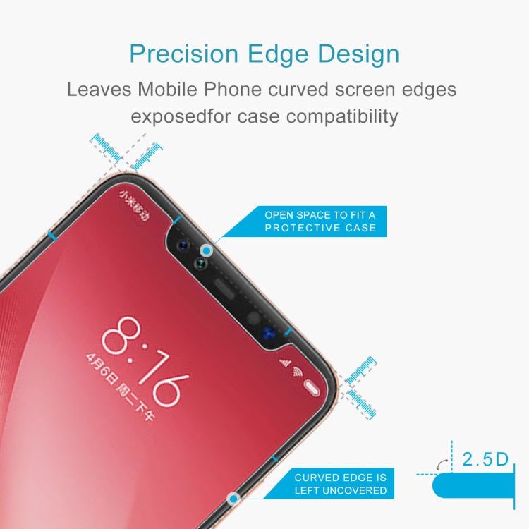 0.26mm 9H 2.5D Explosion-proof Tempered Glass Film for Xiaomi Mi 8 Pro, Xiaomi Mi 8 Pro (1 PCS)