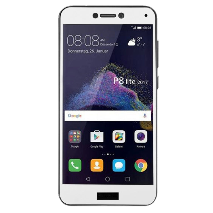 For Huawei P8 Lite (2017) 0.26mm 9H Surface Hardness Explosion-proof Full Screen Tempered Glass Screen Film, For P8 Lite (2017)