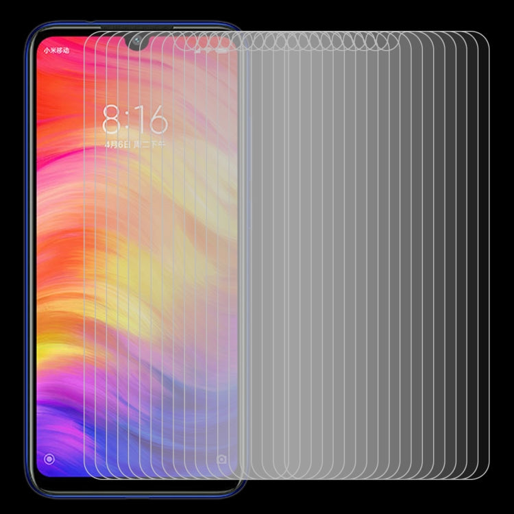 100 PCS 0.26mm 9H 2.5D Tempered Glass Film for Xiaomi Redmi Note 7, For Redmi Note 7 (100 PCS)
