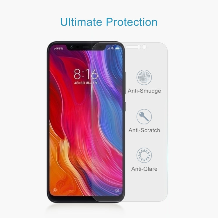 0.26mm 9H 2.5D Tempered Glass Film for Xiaomi Mi 8, For Mi 8 (1pc)