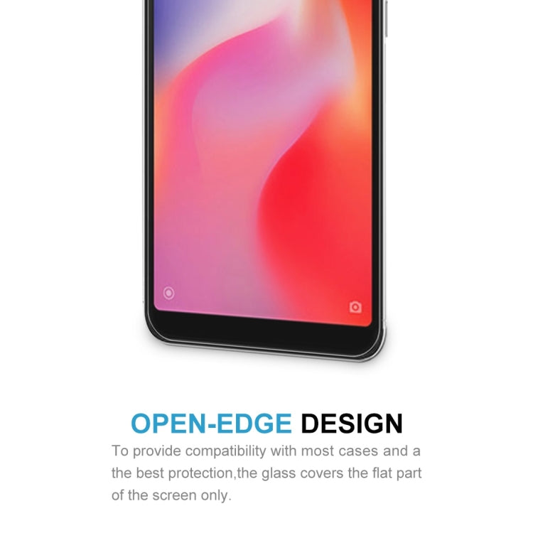 0.26mm 9H 2.5D Tempered Glass Film for Xiaomi Redmi 6, For Redmi 6