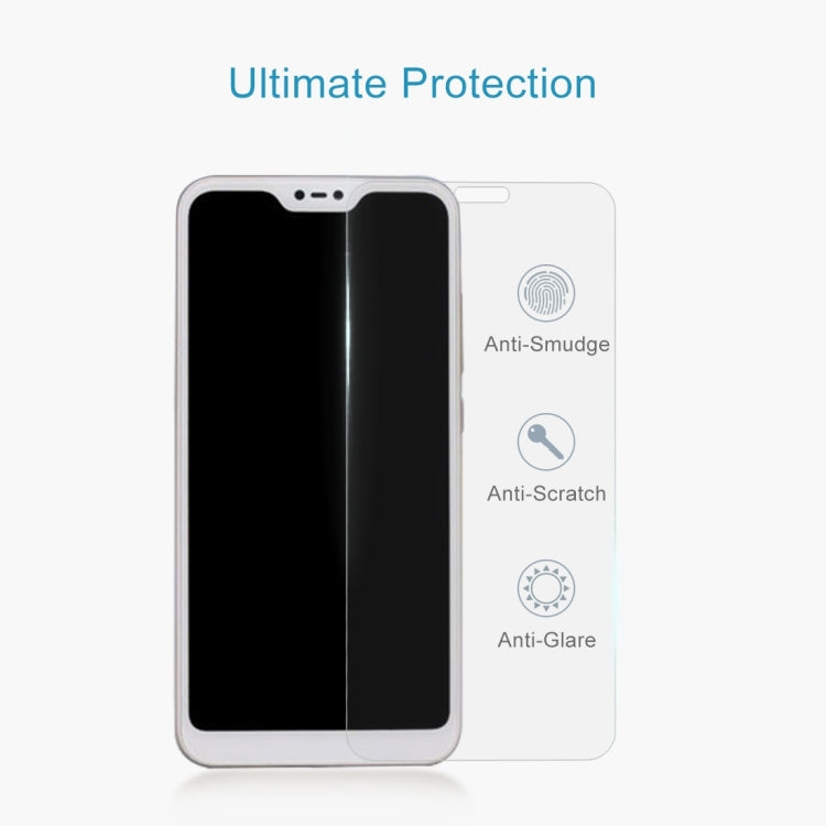 2 PCS 0.26mm 9H 2.5D Tempered Glass Film for Xiaomi Redmi 6 Pro / Mi A2 Lite, For Redmi 6 Pro