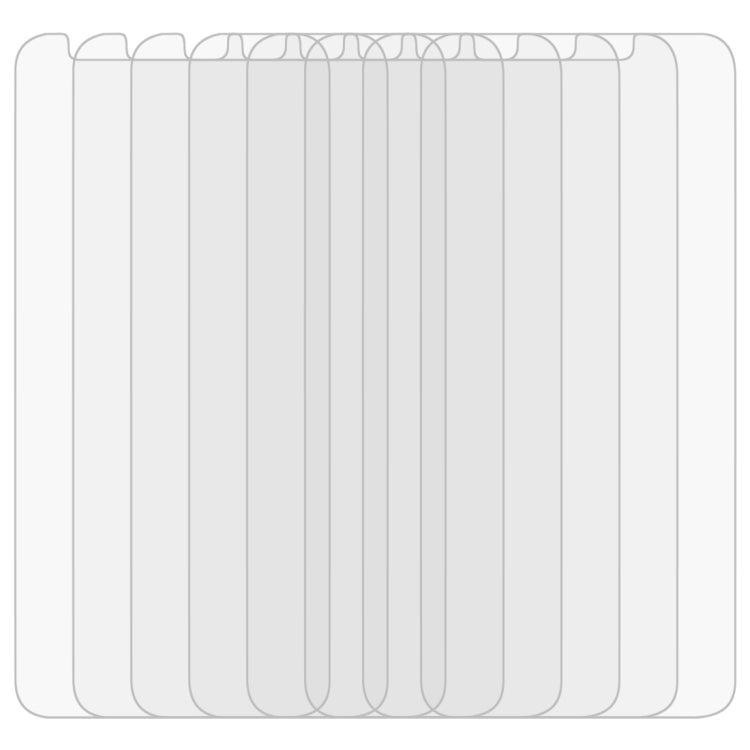 10PCS 9H 2.5D Tempered Glass Film for Huawei Honor 9 Lite, For Honor 9 Lite (10 PCS)