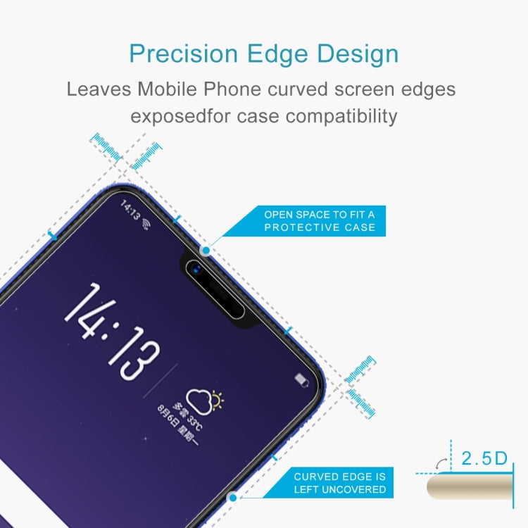 0.26mm 9H 2.5D Tempered Glass Film for OPPO AX5, For OPPO AX5 (1 PCS)