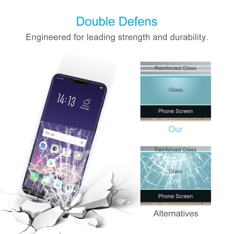 0.26mm 9H 2.5D Tempered Glass Film for OPPO AX5, For OPPO AX5 (1 PCS)
