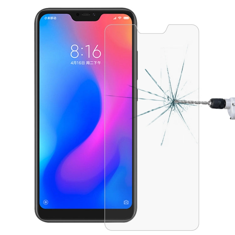0.26mm 9H Surface Hardness 2.5D Curved Edge Tempered Glass Film for Xiaomi Redmi Note 6, For Redmi Note 6(1pcs)