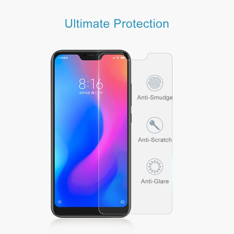 0.26mm 9H Surface Hardness 2.5D Curved Edge Tempered Glass Film for Xiaomi Redmi Note 6, For Redmi Note 6(1pcs)