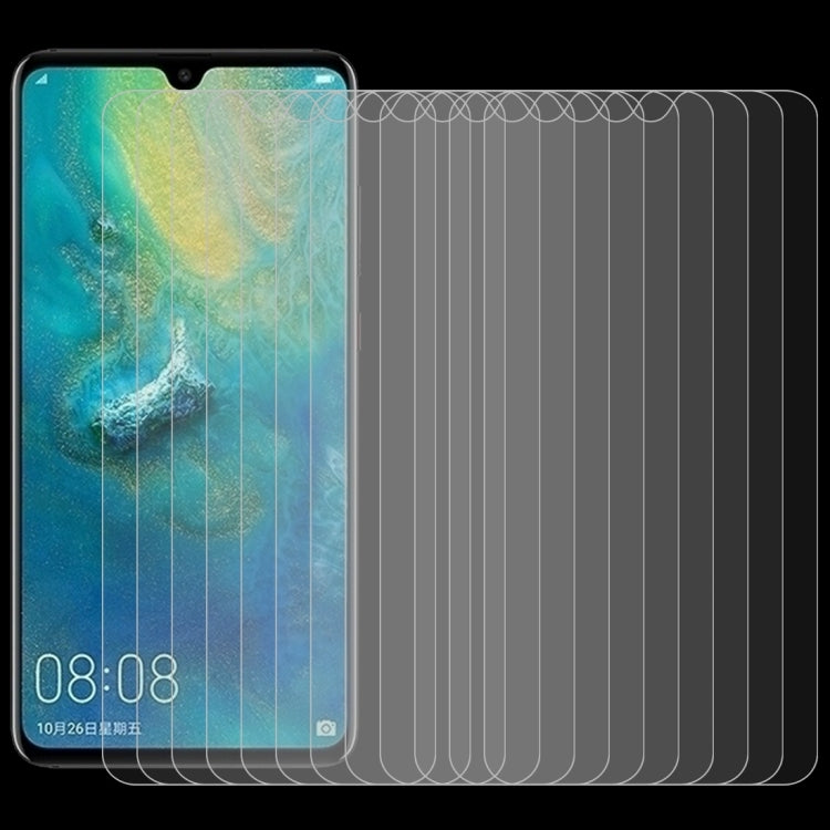 100 PCS 0.26mm 9H Surface Hardness 2.5D Curved Edge Tempered Glass Film for Huawei Mate 20, For Mate 20