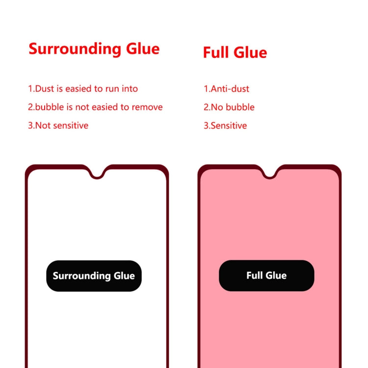 ENKAY Hat-prince Full Glue 0.26mm 9H 2.5D Tempered Glass Film for Huawei Mate 20, For Huawei Mate 20 (1 PC)
