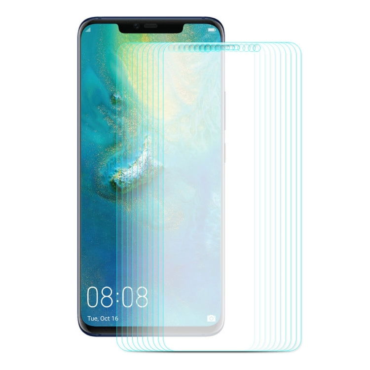 10 PCS ENKAY Hat-prince 0.26mm 9H  2.5D Curved Edge Tempered Glass Film for Huawei Mate 20 Pro, Huawei Mate 20 Pro (10 PCS)