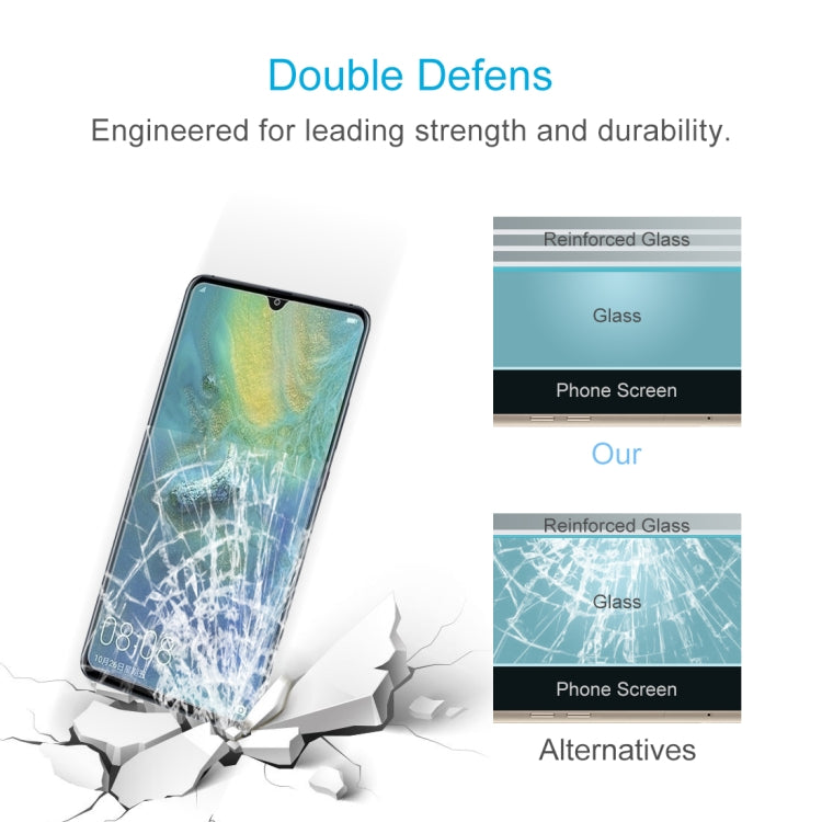0.26mm 9H 2.5D Transparent Tempered Glass Film for Huawei Mate 20 X, For Mate 20 X (1 PC)